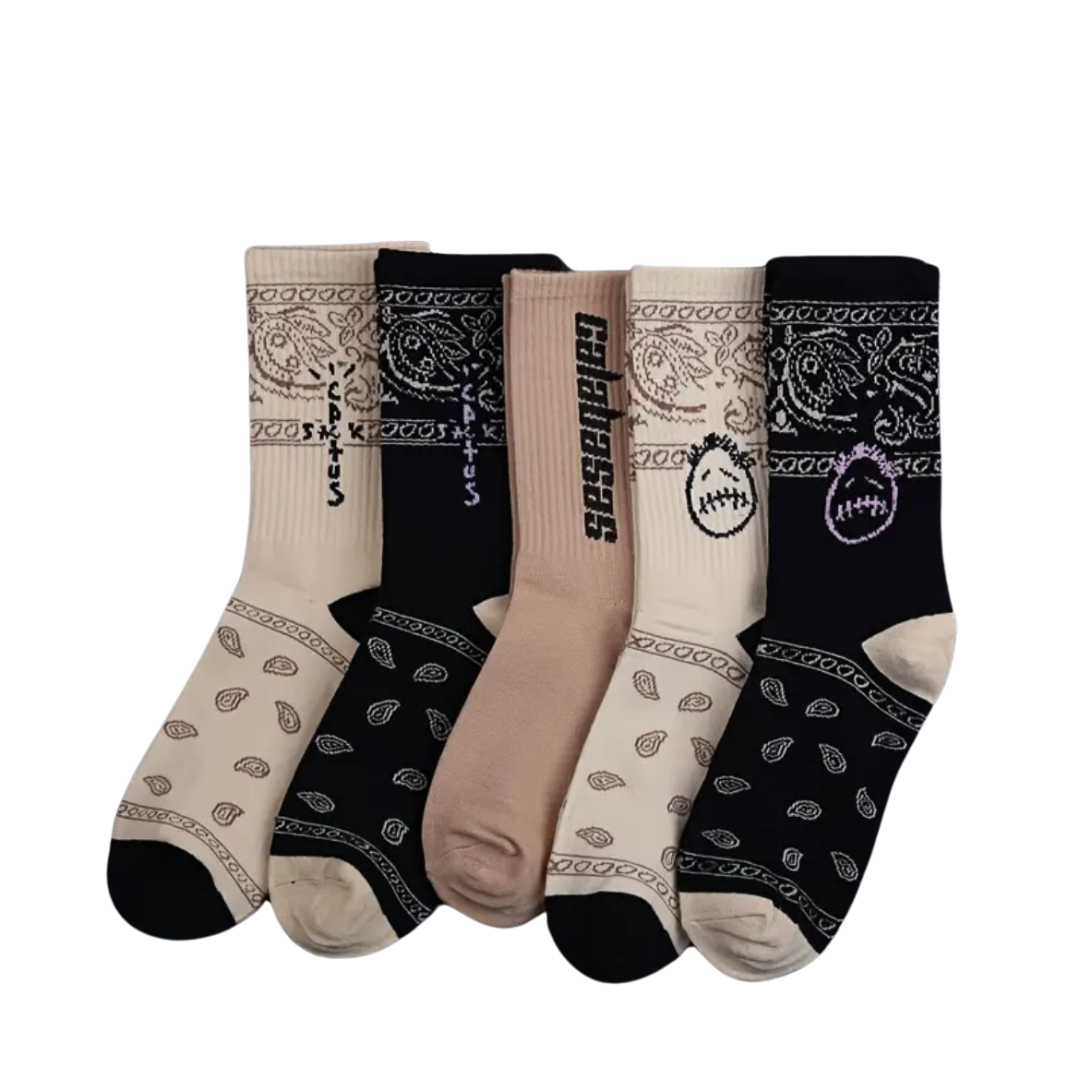 Medias Estilo Bandana