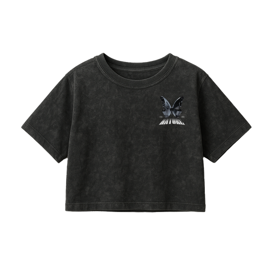 Camiseta Crop Nature Flow